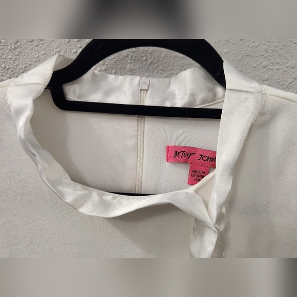 Betsey Johnson White Mini Dress - Picture 7 of 8